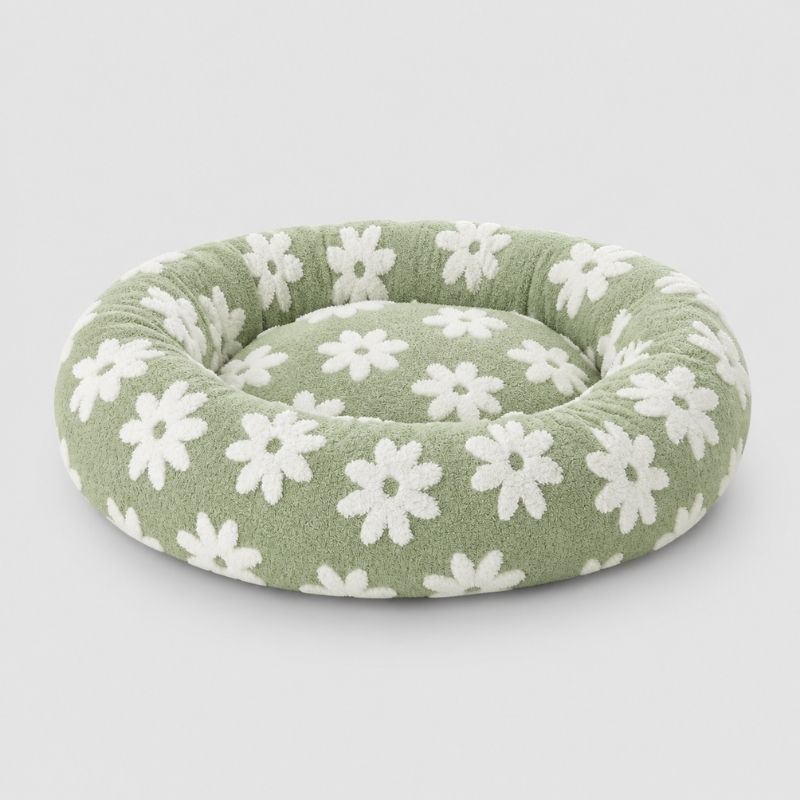 Calming Frenchie Donut Bed