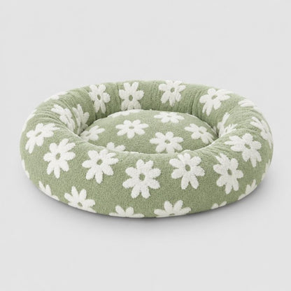 Calming Frenchie Donut Bed