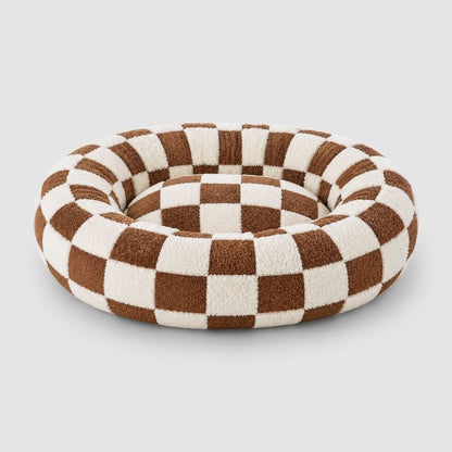 Calming Frenchie Donut Bed