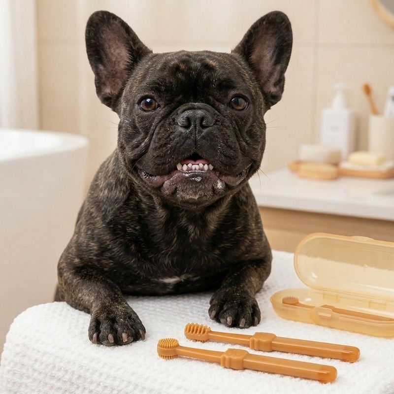 French Bulldog Toothbrush