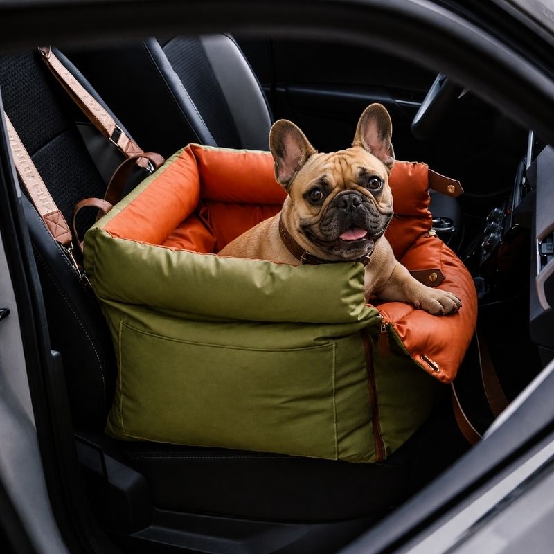Frenchie Car Seat Booster Bed