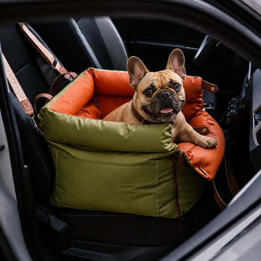 Frenchie Car Seat Booster Bed