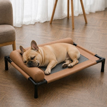 Frenchie Summer Bed With Pillow