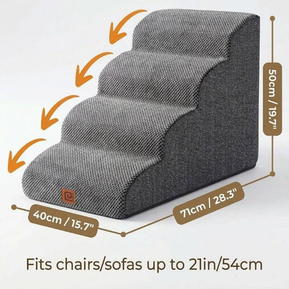 French Bulldog Stairs