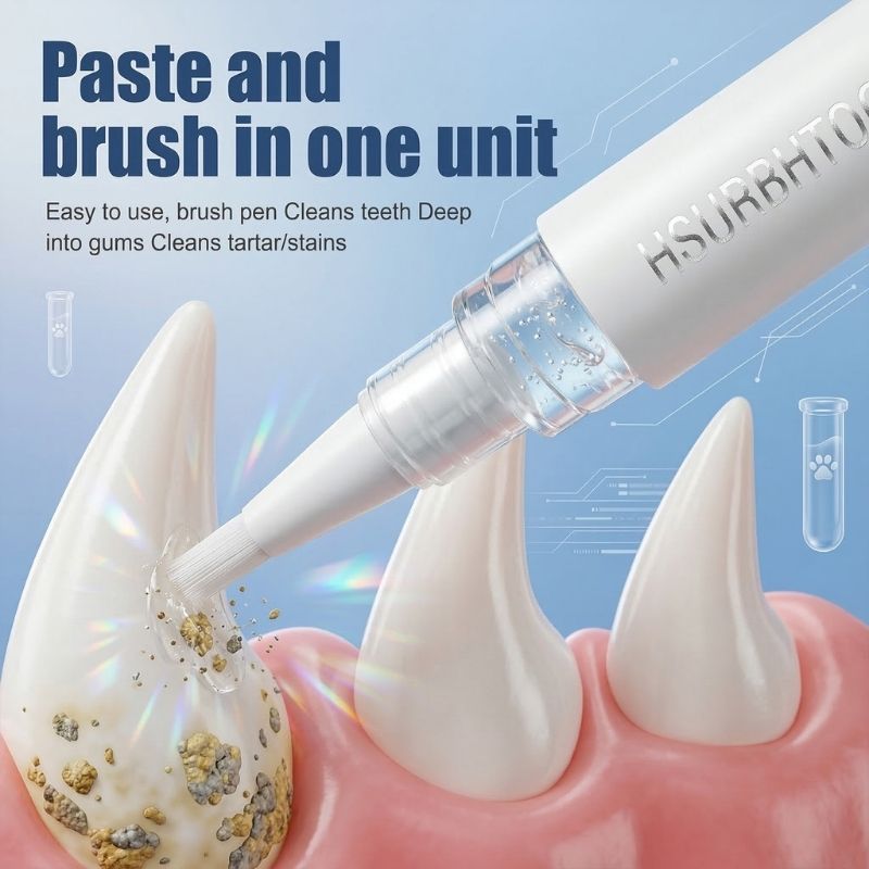 French Bulldog Toothbrush Pen