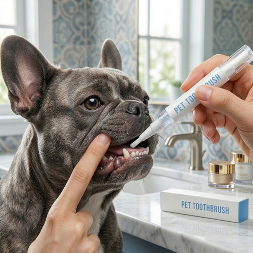 French Bulldog Toothbrush Pen