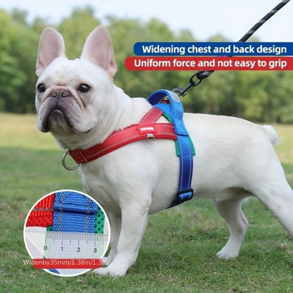 Summer French Bulldog Harness