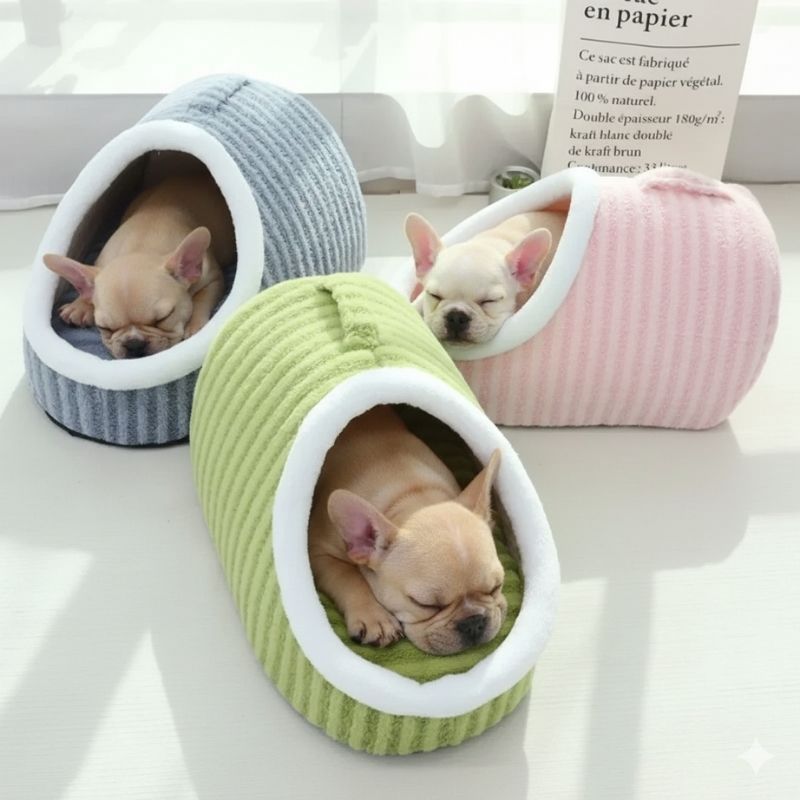 Warm Nest Frenchie Bed